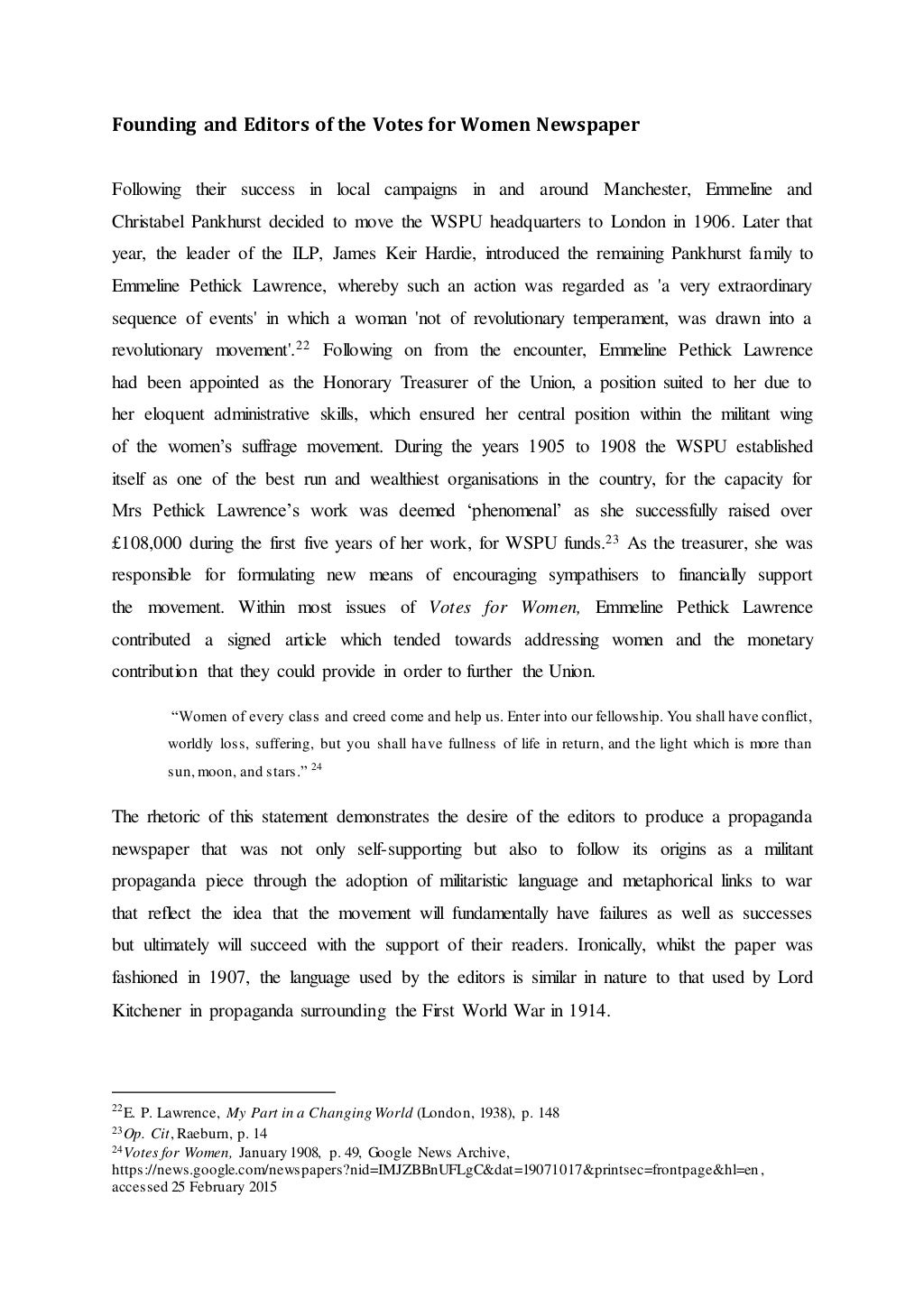 Dissertation chapters image