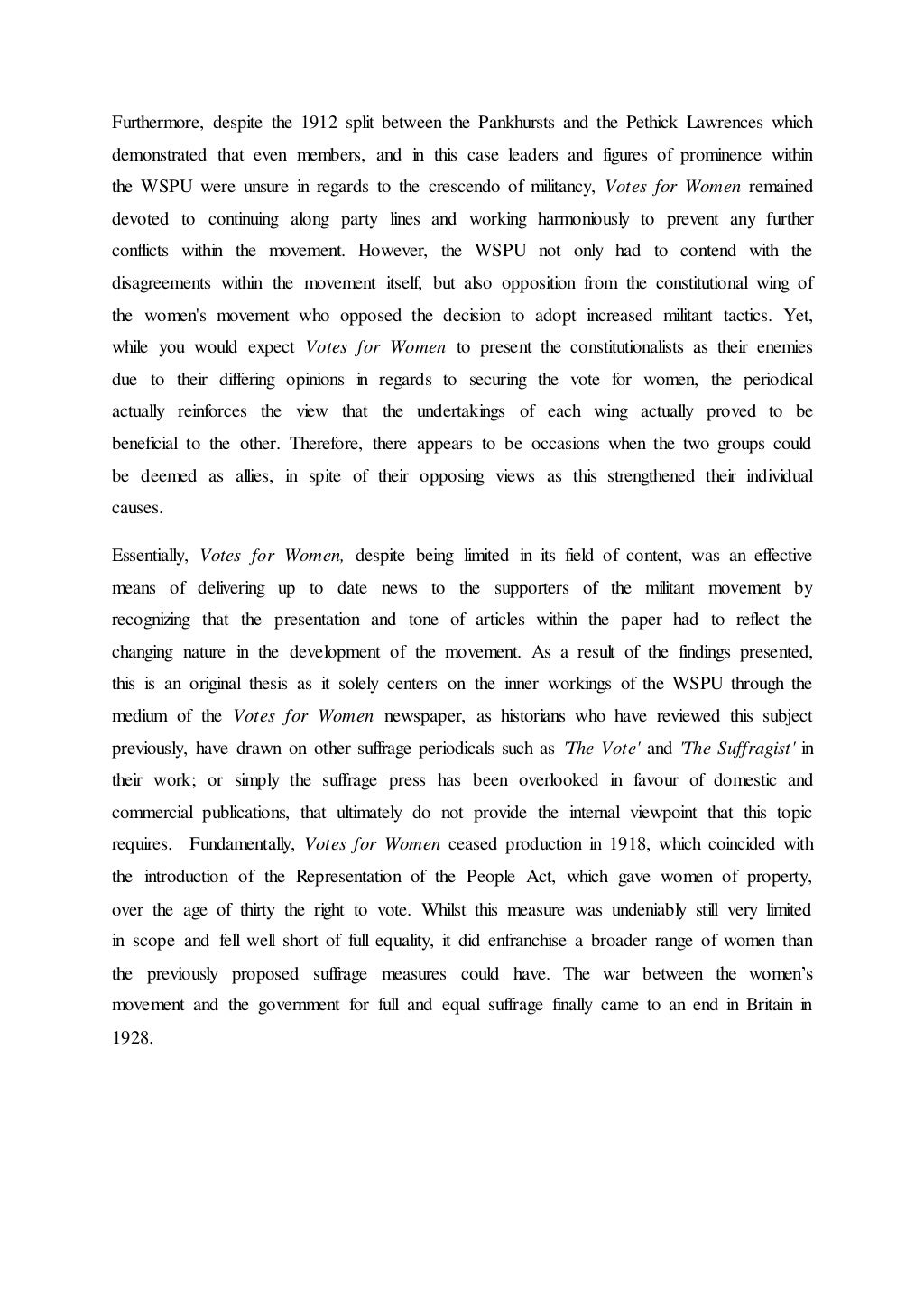 Thesis complete chapter picture