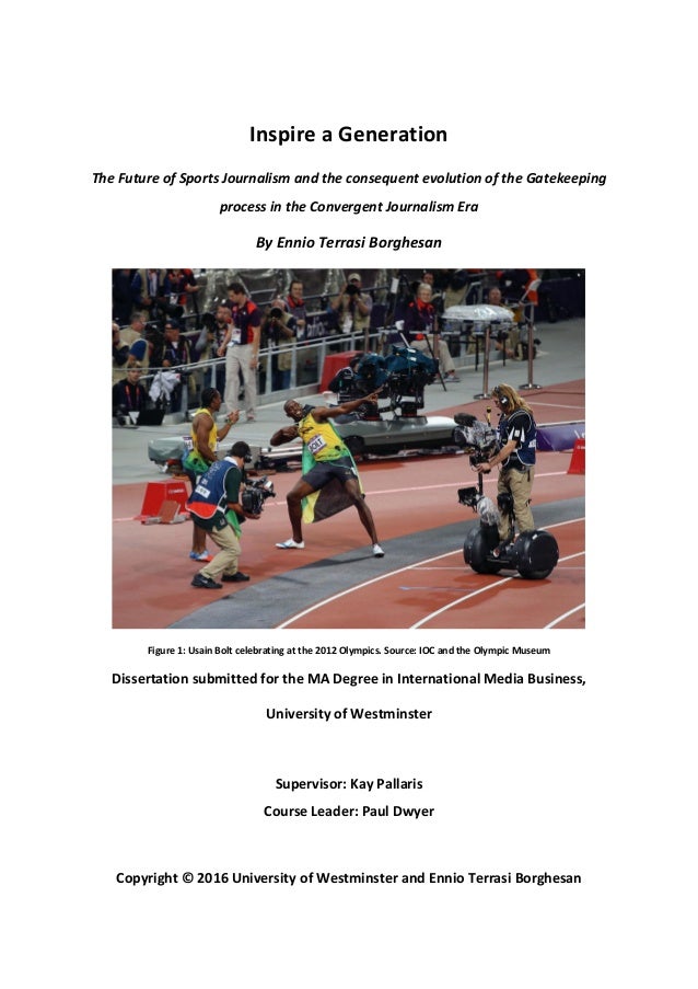 Dissertation olympics 2012