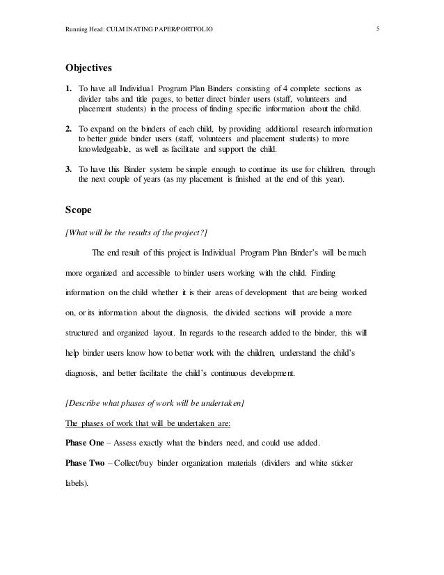 Culminating writing task picture