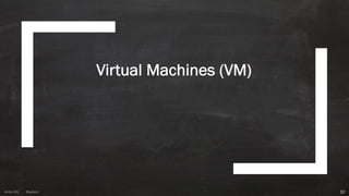 Anton ElsAnton Els @aelsnz
Virtual Machines (VM)
10
 