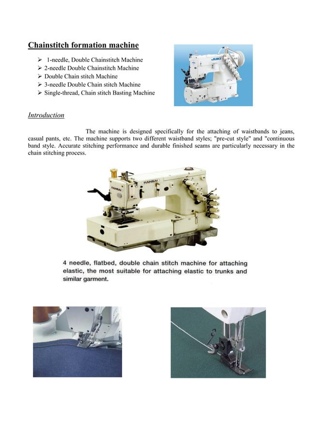 INDUSTRIAL SEWING MACHINES