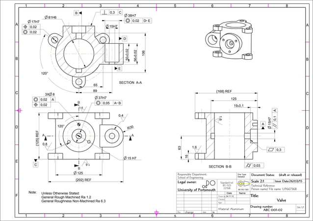 Basic Valve Design valve_drawing | PPT