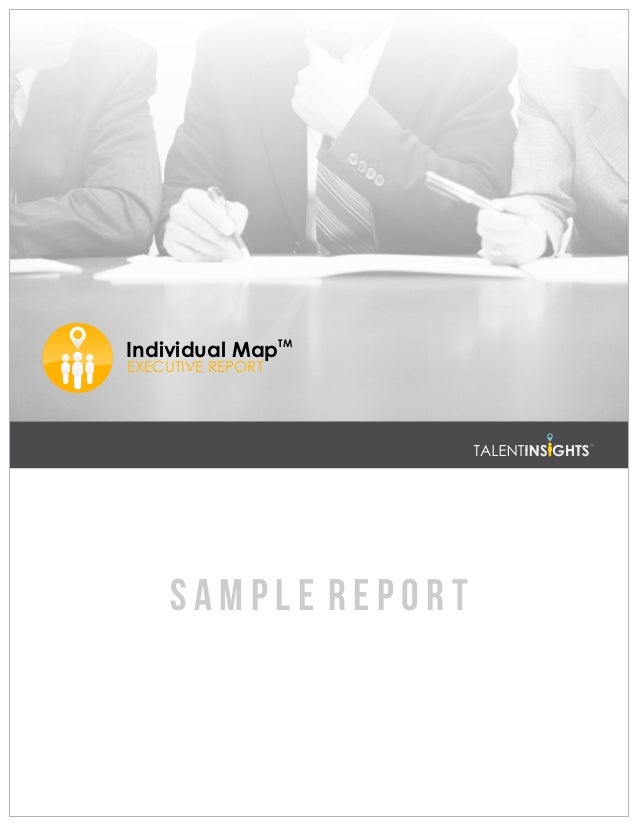 executive report sample executive report sample