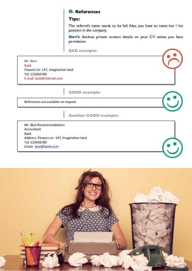 Guidelines for CV Preparation (NATO)