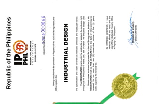Certificate of Registration (Intellectual Property Office)