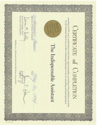 Education and Training