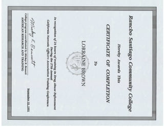 Education and Training