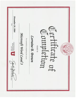 Education and Training