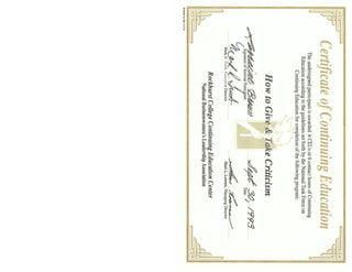 Education and Training