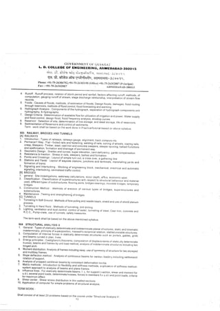 B.E. Civil Transcript_Yogesh Pindoliya | PDF