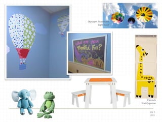 3 Sprouts
Wall Organizer
Skyscapes Fluorescent
Light Insert
pg. 5
2013
 