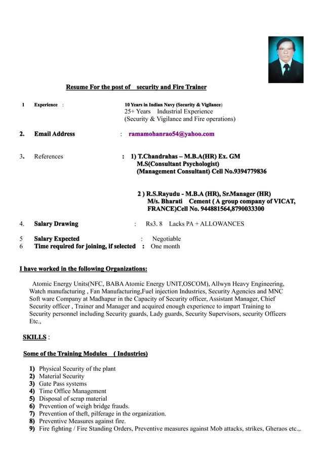 MOHAN RAO RESUME PDF - MOHAN RAO RESUME 1 638 