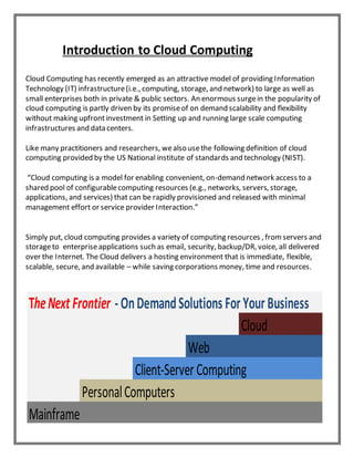 Private Cloud With System Center Project | DOCX