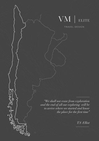 “We shall not cease from exploration
and the end of all our exploring will be
to arrive where we started and know
the place for the first time”
T.S Elliot
 