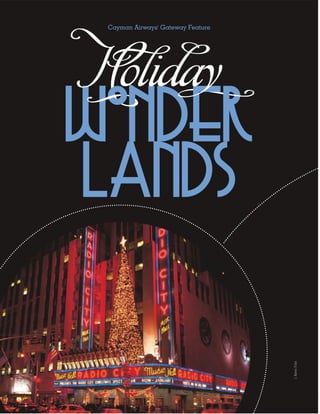 Holiday Wonderlands - November_December 2011
