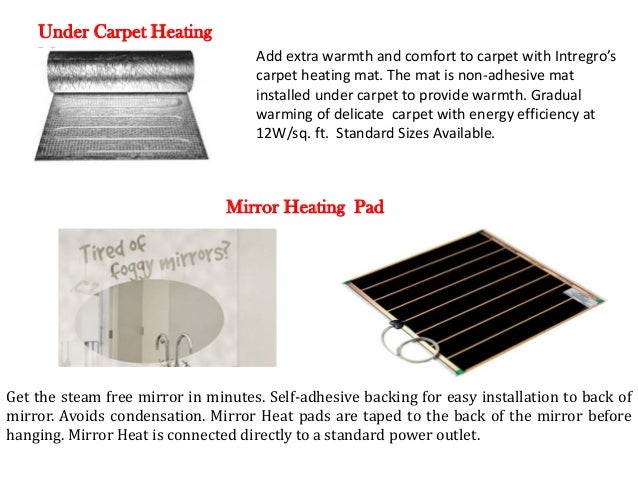 Portable Electric Radiant Floor Heating For Area Rugs Portable Electric Radiant Floor Heating For Area Rugs