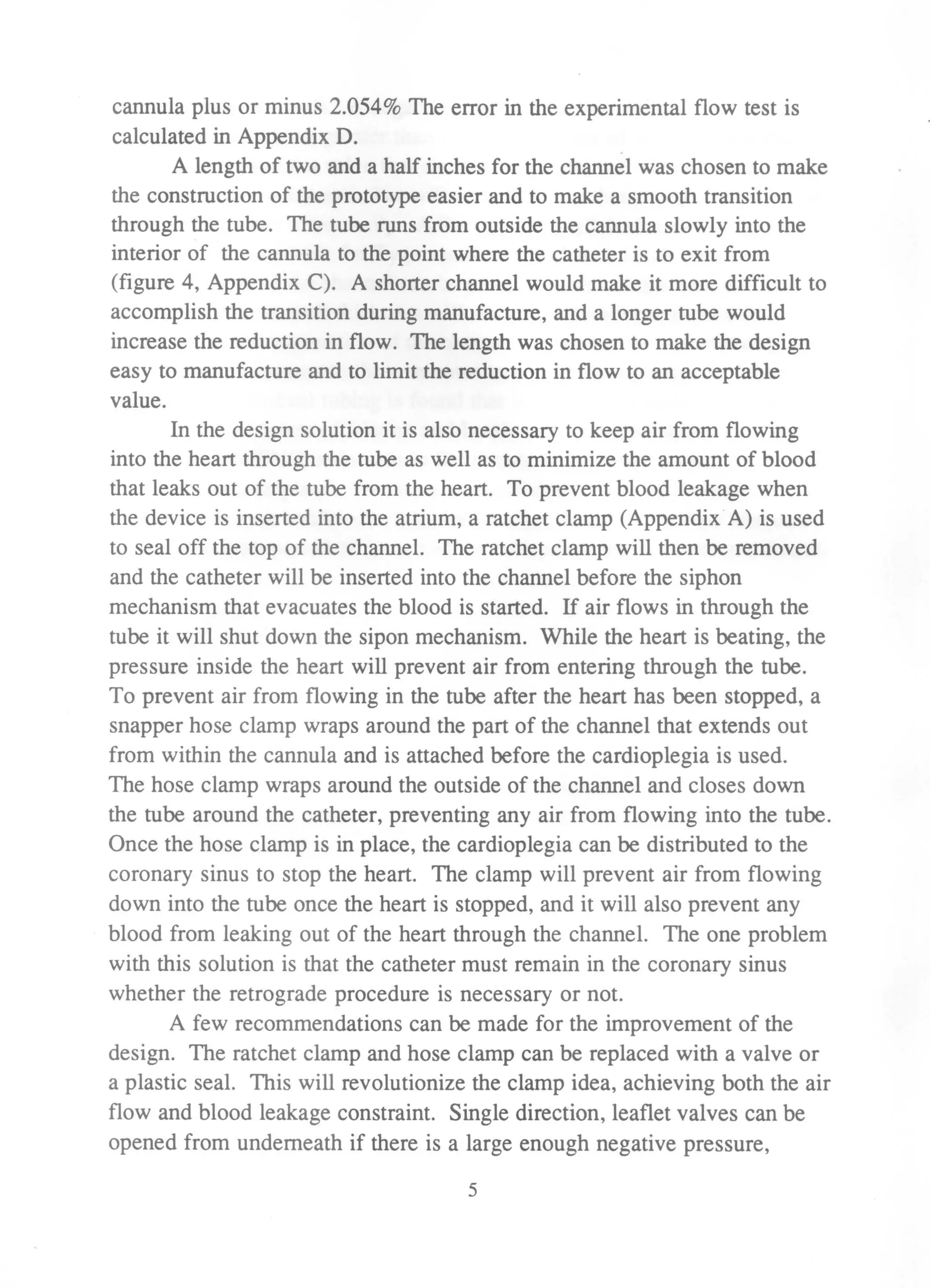 Device to Allow Alternative Method of Retrograde Cardioplegia Injection