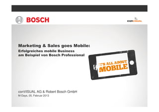 Marketing & Sales goes Mobile: Erfolgreiches mobiles Business am ...
