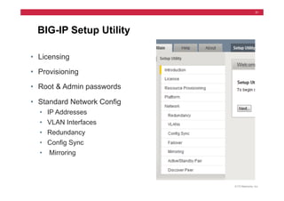 F5 - Configuring BIG-IP LTM v11 - Instructor PPT.pdf