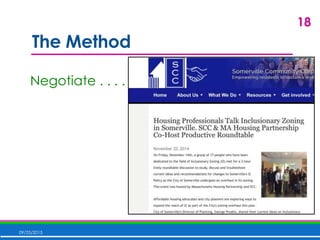 The Method
09/25/2015
18
Negotiate . . . . . . . .
 