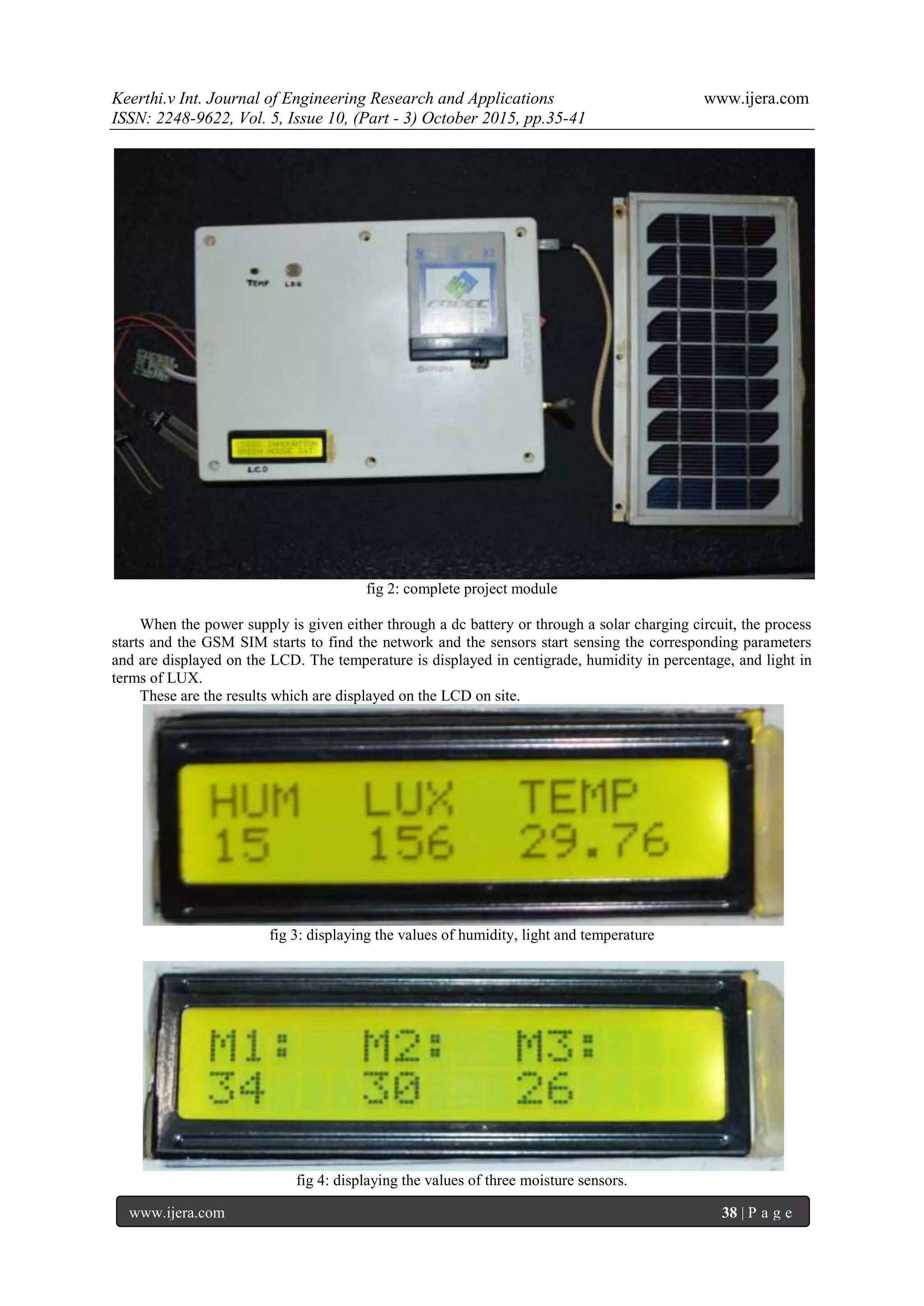 Cloud IoT Based Greenhouse Monitoring System | PDF