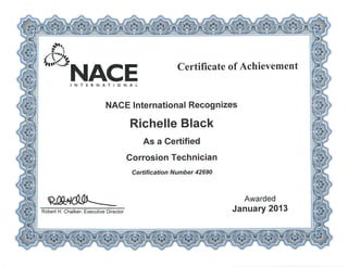 NACE Certificate_Corrosion Technician