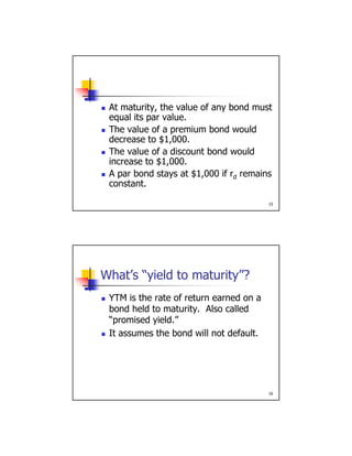 ch 05 Bond valuation | PDF