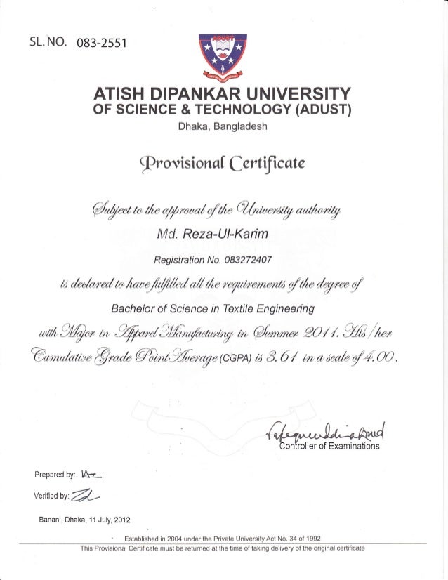 bsc certificate download grand