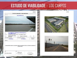 ESTUDO DE VIABILIDADE – LOG CAMPOS
 