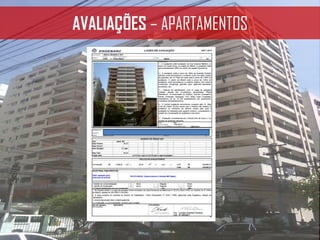 AVALIAÇÕES – APARTAMENTOS
 