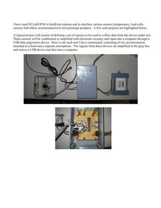 LabVIEW Porfolio | PDF