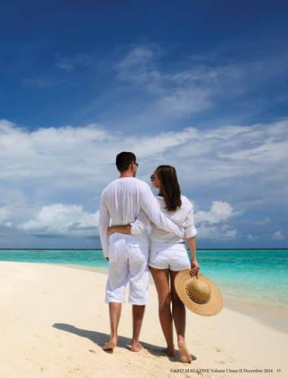 CARIZ MAGAZINE Volume I Issue II December 2016 15
 