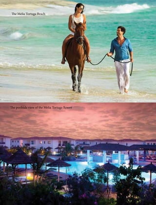 The Melia Tortuga Beach
The poolside view of the Melia Tortuga Resort
 