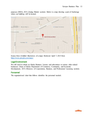 Servpro Business Plan | DOCX