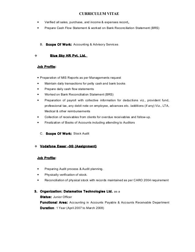resume accounting reconciliation fund Sujit Resume resume accounting reconciliation fund Sujit Resume