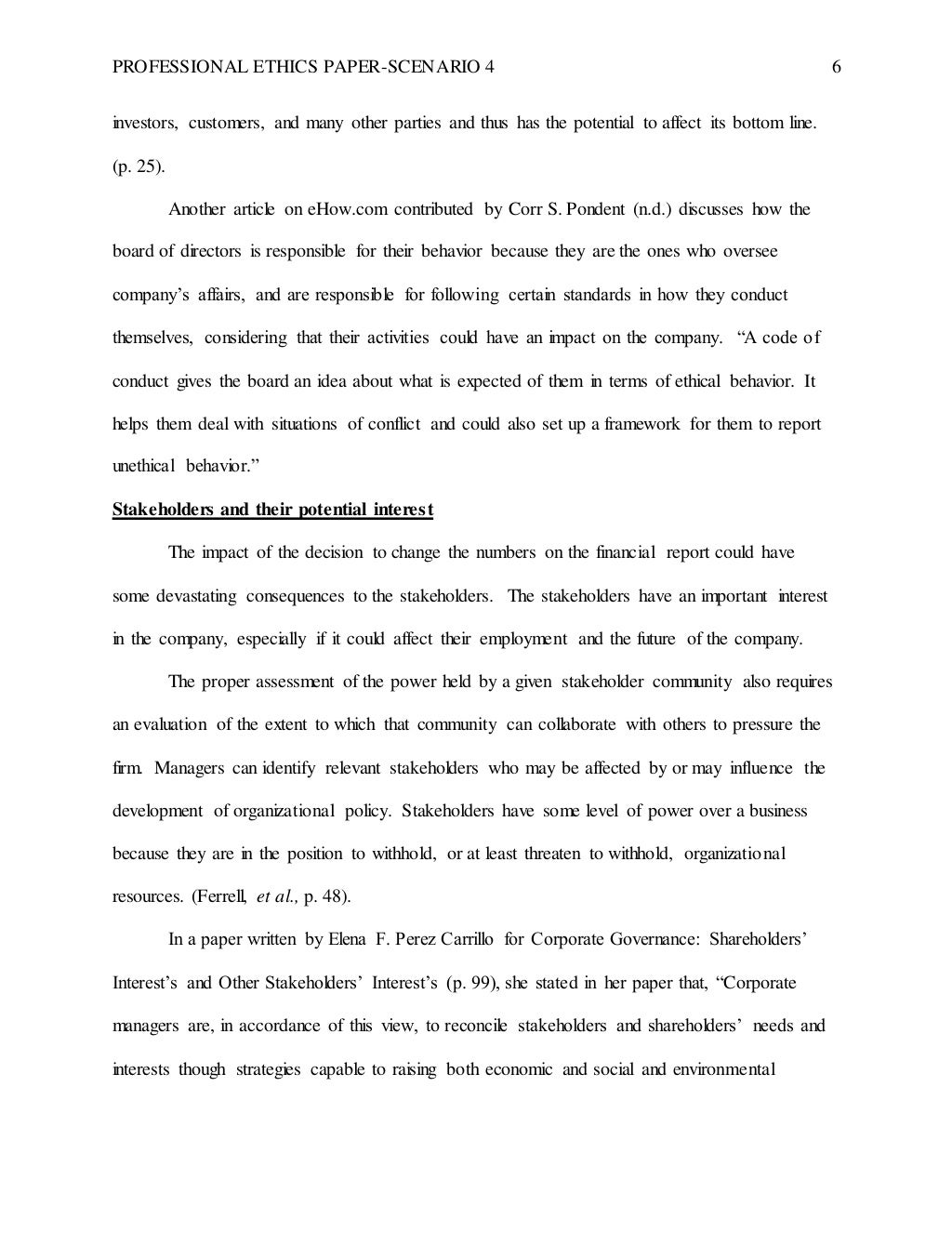 Personal ethical dilemma essay image