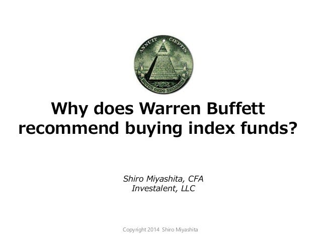 Why Does Warren Buffett Recommend You Buying Index Fund