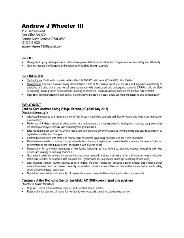 ajw business resume