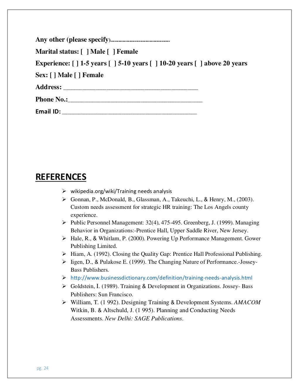 Brm project report for mba image