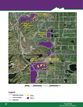 Foothills
Park and Recreation District
127
 