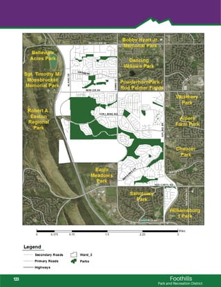 Foothills
Park and Recreation District
133
 