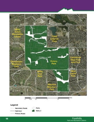 Foothills
Park and Recreation District
135
 