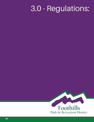 3.0 - Regulations:
85
 