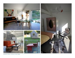 modern barn, upstate new york
 