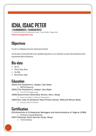 ICHA -- Resources