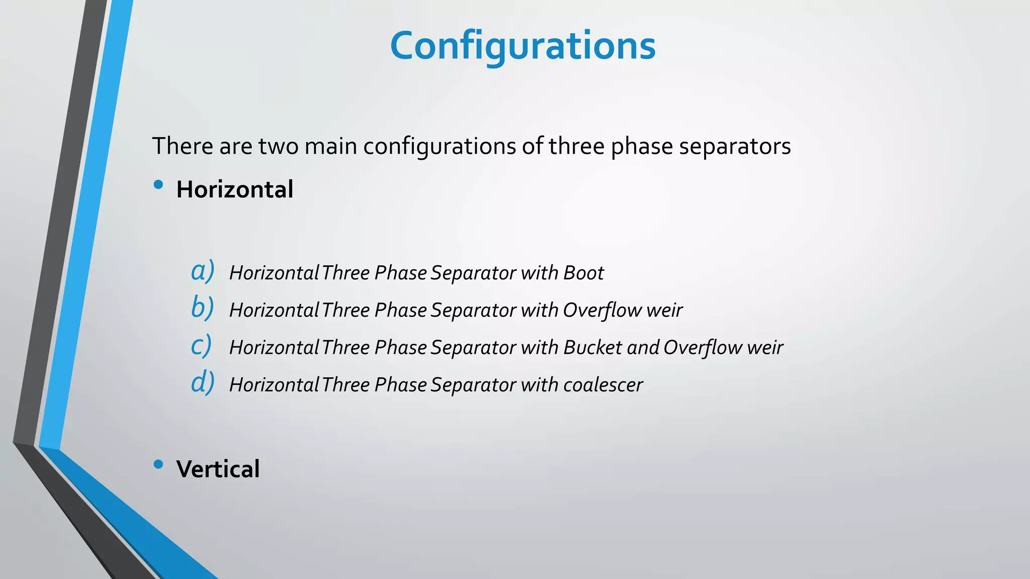 Three Phase Separators | PPSX
