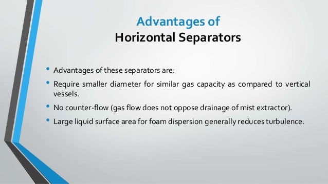 Three Phase Separators