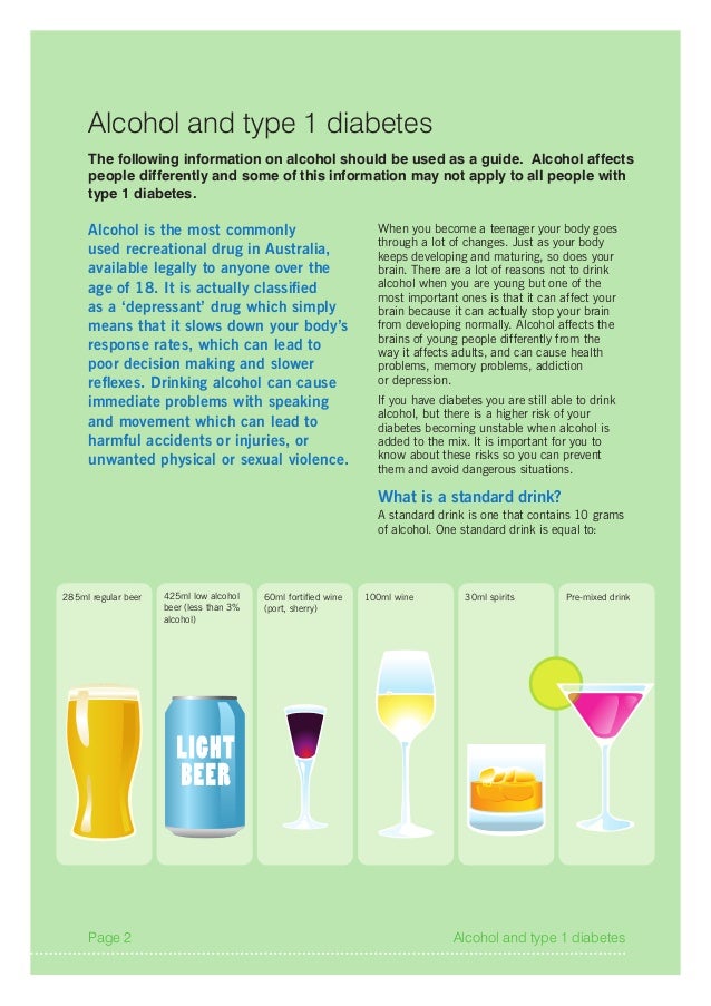 alcoholgebruik en diabetes