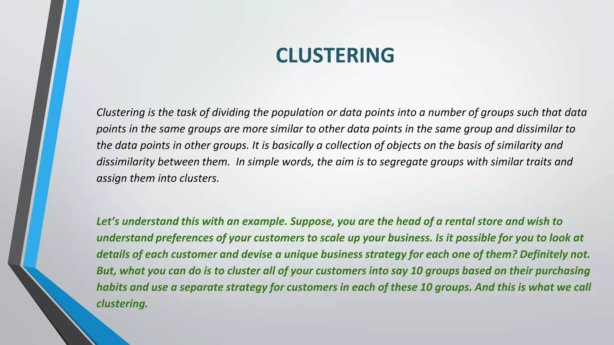 Hierarchical Clustering in Data Mining | PPTX | Computing | Technology ...